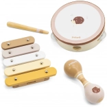 Viga POLARB Kinder-Set Musikinstrumente Igel