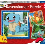 Ravensburger Puzzle Pokémon 3x49 Teile