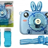 Batteriebetriebenes Seifenblasen-Gerät Blau