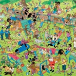 Das Puzzle Jan van Haasteren Hundewiese 1000 Teile