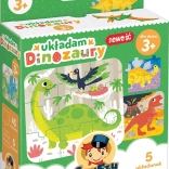 Ich ordne Dinosaurier Puzzle