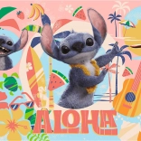 Puzzle 100 – STITCH UND FREUNDE IN AKTION von DISNEY Trefl