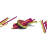 Melonen-Mikado – Holz-Geschicklichkeitsspiel für 2–4 Spieler