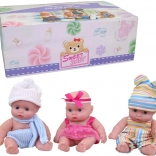 Puppe im Kleid 17 cm