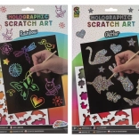 Kratzen Regenbogenbild