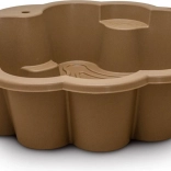 DOLONI Sandkasten Blume EKO braun