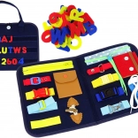 Sensorisches Manipulationsbrett für Kinder