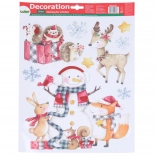 Weihnachtliche Fensterdekoration 41 × 29 cm