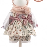 Kleid für Llorens-Puppe 40 cm – Modell Nicole, Set mit 7 Teilen