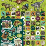 Mega-Pack Dinosaurier-Aufkleber