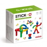 Magnetisches Konstruktionsset Stick-O Basic, 30 Teile