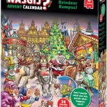 Adventskalender Puzzle WASGIJ durchgedrehte Rentiere 24×54 Teile