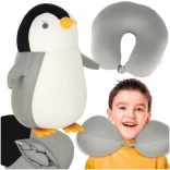 Reisekissen 2-in-1 Pinguin Kuscheltier