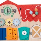 Holz-Aktivitätsboard für Kinder Free2PLAY
