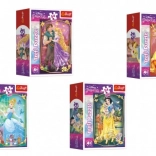 Mini-Puzzle DISNEY PRINCESS 54 Teile – 4 Motive