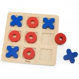 Klassisches Holzspiel Tic Tac Toe von Viga