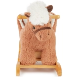 Schaukelndes Plüschpferd mit Sitz Bieco