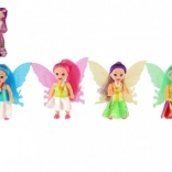 Fee-Puppe mit Flügeln 10 cm – mehrfarbig