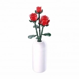 Sluban rote Rose in der Vase – Bauset Flowers