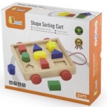 Holz-Steckspiel – Wagen