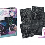 Nebulous Stars Malen und Kratzen Einhorn