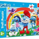 Puzzle 24 Maxi – Schlumpftag – The Smurfs