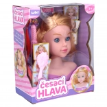 Frisierkopf mit Zubehör 22 cm