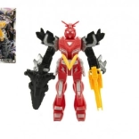 Roboterfigur aus Kunststoff 15 cm – Action‑Kämpfer, 4 Farben