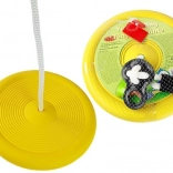 Gartenschaukel rund für Kinder gelb