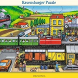 Ravensburger Puzzle Am Bahnhof 41 Teile