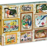 Galison Puzzle Alltagshelden 1000 Teile