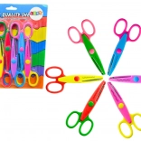 Kreativscheren Bunte dekorative Muster für Scrapbooking, 6 Stk.