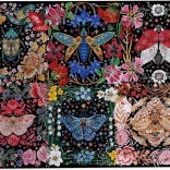 Puzzle Käfer zwischen Blumen 1000 Teile