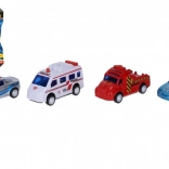 Autos Aktion auf der Autobahn