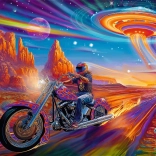 Puzzle 1000 Teile DreamScapes: Wilde Fahrt