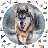 Holz-Puzzle Rennender Wolf 505 Teile von Wooden City