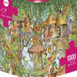 Puzzle HEYE Baumhäuser 1000 Teile