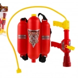 Wasserpistole Feuerwehr mit Rucksack-Behälter
