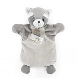 Plüsch-Handpuppe Waschbär 25 cm