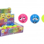 Leuchtender Ball mit Gesicht 5,5 cm