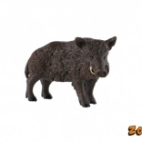 Wildschwein Kunststofffigur 7cm