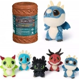 Drachenzähmen leicht gemacht – Plüschdrachen im Fass 8 cm