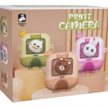 Kinderkamera mit sofortigem Thermodruck Bärchen