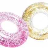 Aufblasbarer INTEX Sparkling Glitter Schwimmring mit Glitzer 107 cm