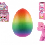 Schlüpfendes Einhorn aus Plastik 7x10 cm in der Schachtel