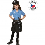 Kostüm Polizistin für Mädchen 120-130 cm