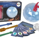 archäologisches Ausgrabungsset mit Mineralien und Lernkarten