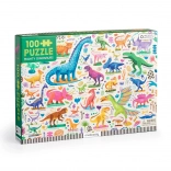 Mudpuppy Puzzle Mächtige Dinosaurier 100 Teile