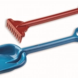 Androni Recycling Schaufel und Rechen für Sand