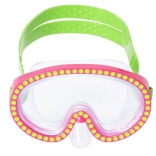Bestway Schwimmmaske mit Kristallverzierung – Rosa